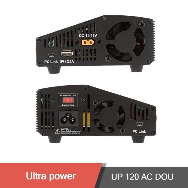 Ultra power up120 duo 2x120w 240w ac dc lipo 1 6s balance charger us plug 2 - up120 duo,ultra power charger,balance charger,lipo charger,power supply - motionew - 3