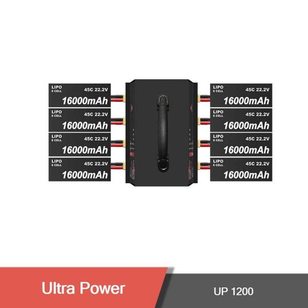 Ultra power up1200 25a 8 channels 2 6s battery uav charger 4 - up1200, 1200w charger, intelligent charger - motionew - 3