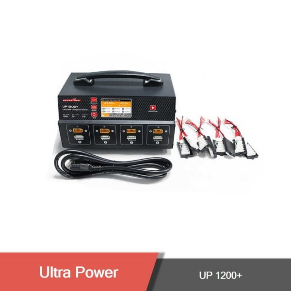 Ultra power up1200 25a 8 channels 2 6s battery uav charger 6 - up1200 plus,ultra power charger,lipo charger,battery uav charger - motionew - 2