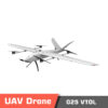 G25. 1 - vtol drone g50, heavy payload, fixedwing uav, t-tail, t-tail drone, cargo drone, wind resistance, detachable load, detachable payload, mapping drone, surveying drone, fixed-wing uav - motionew - 1