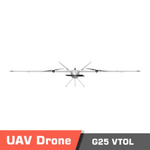 G25 VTOL Fixed Wing for Survey and Rescue with Easy Changeable Payload Bin