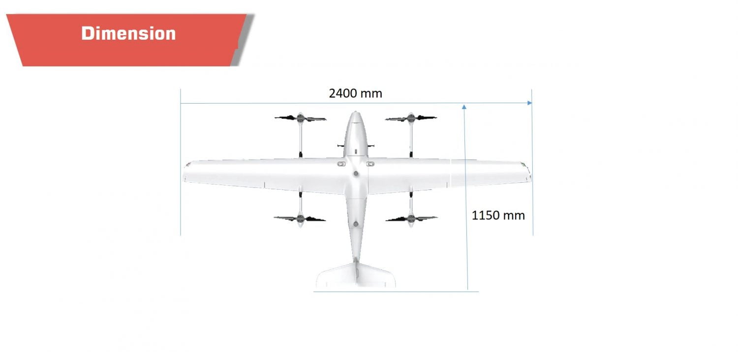 G7 vtol dimension