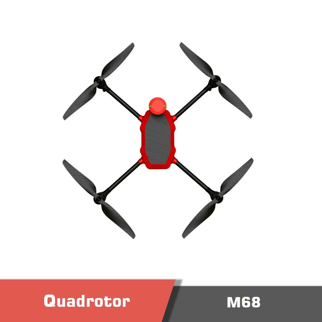 M68 lightweight quadrotor rotary-wing uav motionew