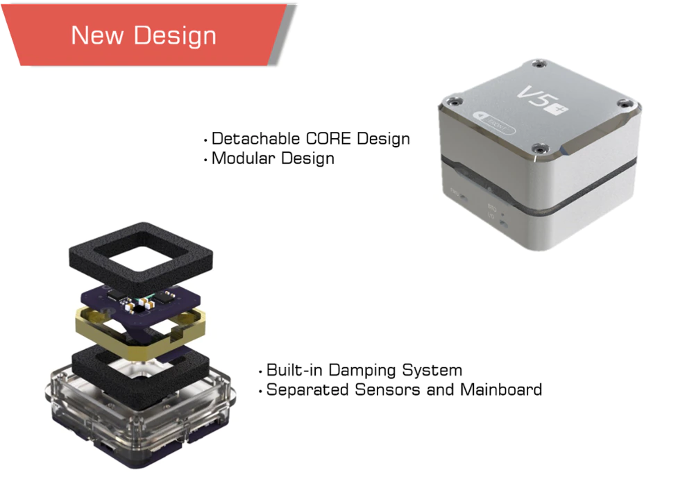 Cuav pixhawk v5 plus 4 - cuav pixhawk v5+ uav flight controller - motionew - 2