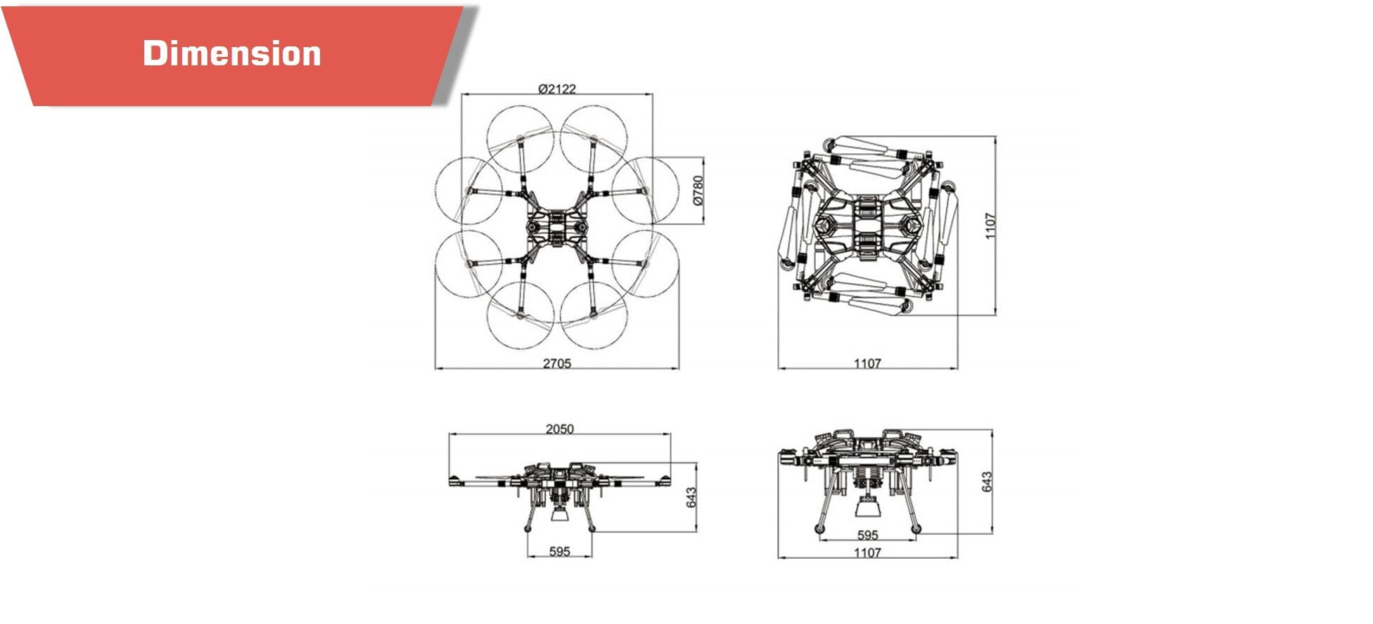 G20 Agricultural Drone Frame p13 MotioNew