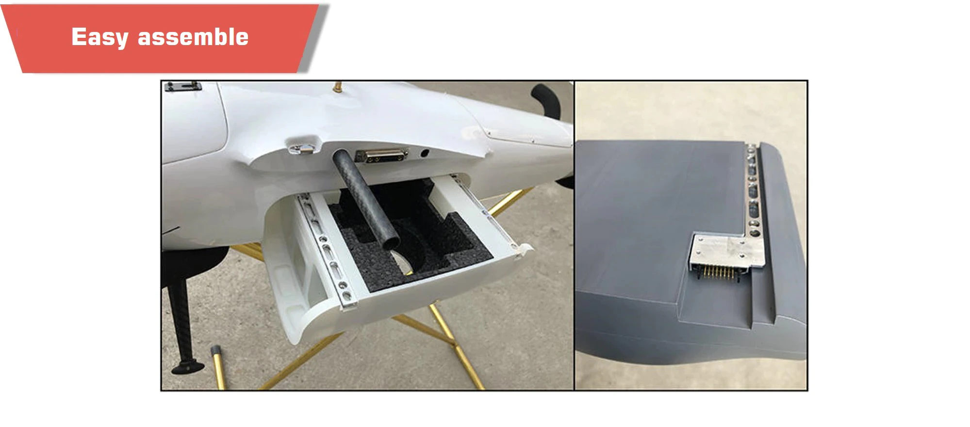 G7 VTOL Fixed Wing UAV Drone for Survey and Rescue with power set version p1 MotiNew