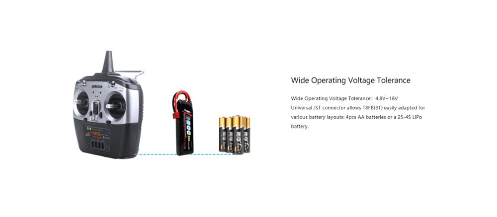 Radiolink t8fb 8 channels 2. 4ghz for rc car p12 motionew