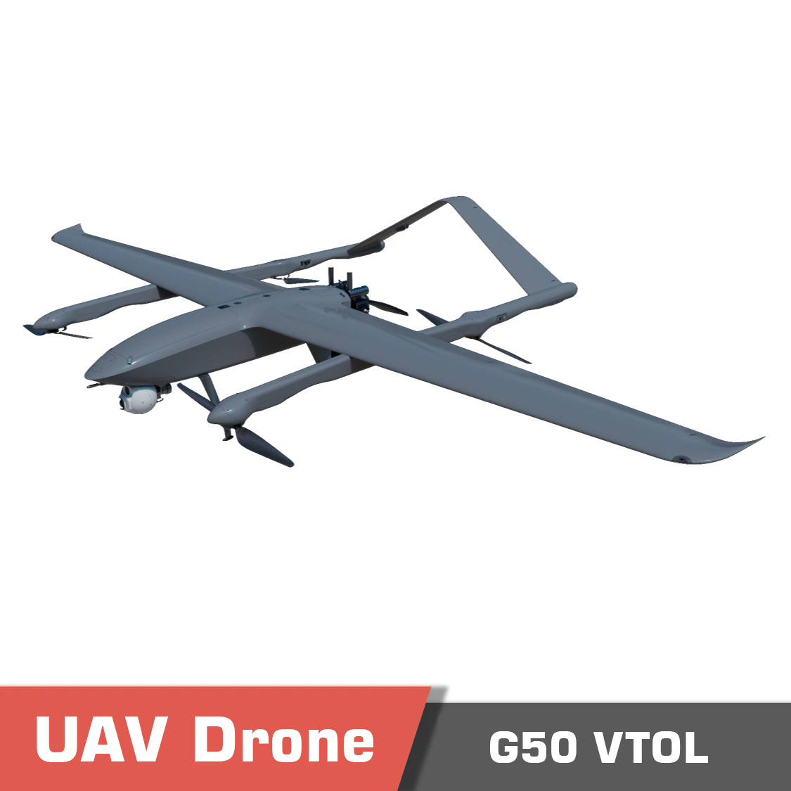 VTOL Drone G50 Heavy Payload Fixed Wing MotioNew