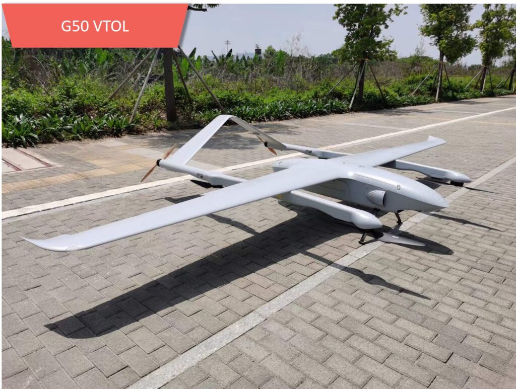 T-tail drone vtol drone g50