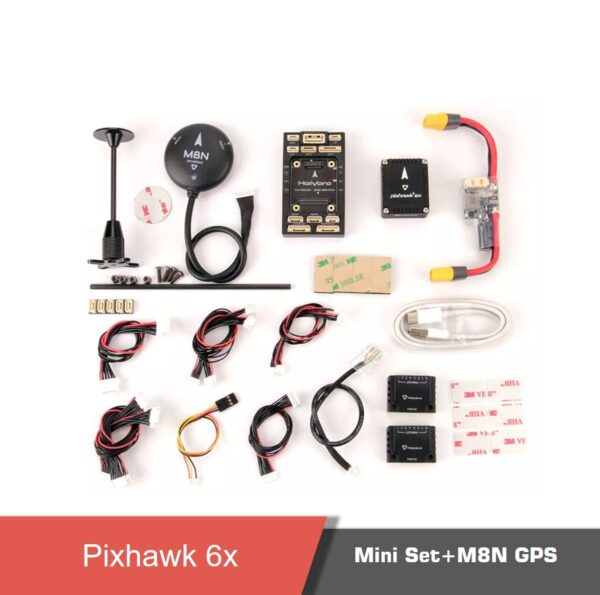 Pix6 mini setm8n gps p2 min - pixhawk 6x,holybro pixhawk 6x,uav flight controller,fmuv6,autopilot,holybro,flying vehicle,pixhawk,pixhawk flight controller - motionew - 6