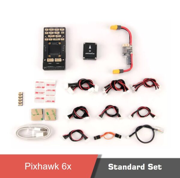 Pix6 standardset p2 min - pixhawk 6x,holybro pixhawk 6x,uav flight controller,fmuv6,autopilot,holybro,flying vehicle,pixhawk,pixhawk flight controller - motionew - 19