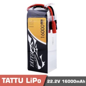 TATTU 6S 16000mAh LiPo Battery