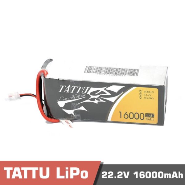 6s 16000mah lipo