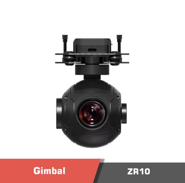 Zr10 motionew p2 - gimbal zr10, 3-axis gimbal camera, 10x optical zoom, optical zoom, small drone, transmission, real-time transmission, zoom camera - motionew - 2