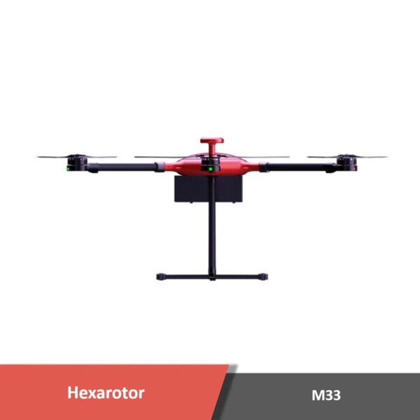Hexa 4 - m33 lightweight hexarotor, rotary-wing uav, hexarotor uav, delivery drone, cargo drone, vtol drone, fixed wing drone - motionew - 5