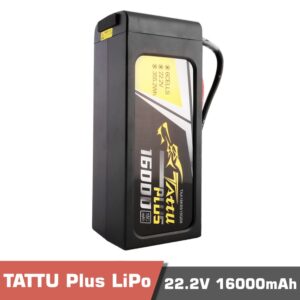 TATTU Plus 16000mAh 6S LiPo Battery