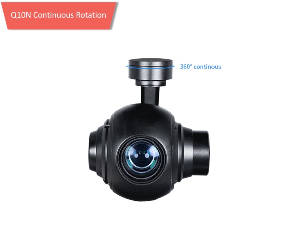 Zoom gimbal camera