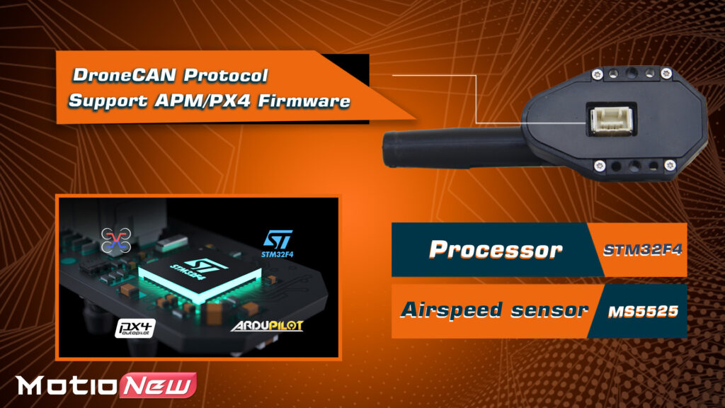 Skye sensor5jpg - cuav skye,heated airspeed sensor,hot pitot tube,heated pitot,heated pitot tube,skye airspeed sensor,pixhawk airspeed sensor,dronecan,cuav skye heated airspeed sensor,cuav skye airspeed sensor,pixhawk flight controllers,drone avionics systems,industrial can interface - motionew - 17