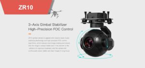 Spc zr10 p5 - gimbal zr10, 3-axis gimbal camera, 10x optical zoom, optical zoom, small drone, transmission, real-time transmission, zoom camera - motionew - 9