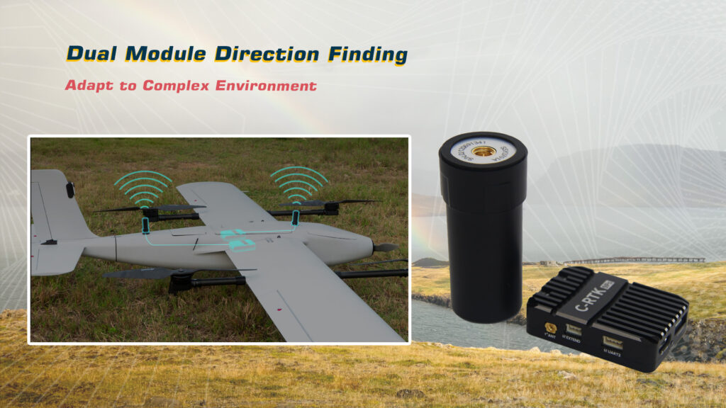 Cuav c-rtk 9ps adapt to complex environment