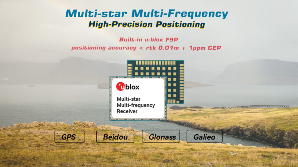 Cuav c-rtk 9ps high-precision positioning