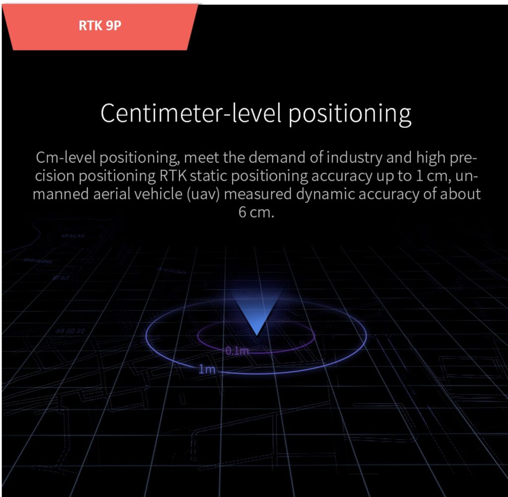 Centimeter-level positioning of c-rtk