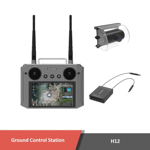 H12 3 - handheld ground control station,ground control station,gcs,radio control,video transmission,control system,data transmission,2. 4ghz,h12 handheld ground control station - motionew - 5