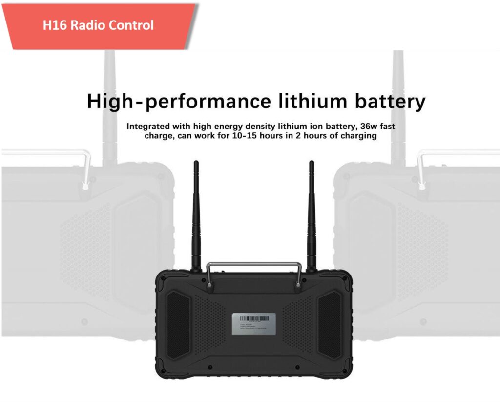 H16 14 - handheld ground control station,ground control station,gcs,radio control,video transmission,control system,data transmission,2. 4ghz,h16 handheld ground control station - motionew - 11