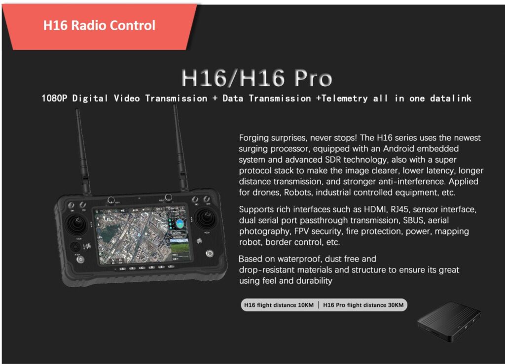 H16 radio control