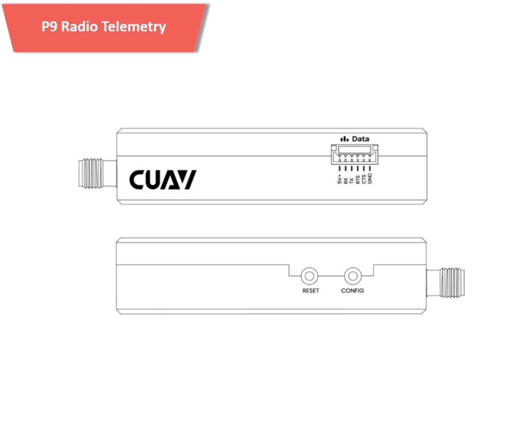 Long range datalink module - p9 radio telemetry