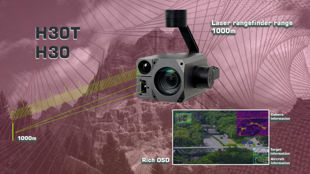 Laser rangefinder h30t & h30