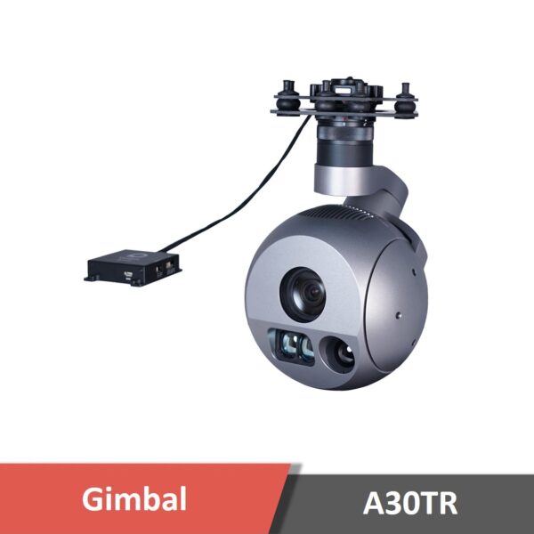 A30tr 3 - gimbal camera, zoom camera, optical zoom camera, 30x optical zoom, a30tr, ai tracking, thermal camera, laser rangefinder, drone camera, artificial intelligence - motionew - 4