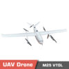 M25. 1 - vtol drone, long endurance, fixedwing uav, v-tail, v-tail drone, cargo drone, wind resistance, detachable load, detachable payload, mapping drone, surveying drone, fixed-wing uav - motionew - 1