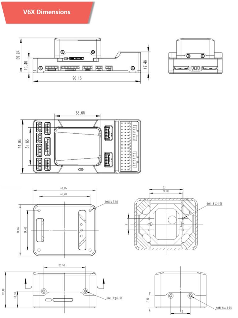 Cuav pixhawk v6x