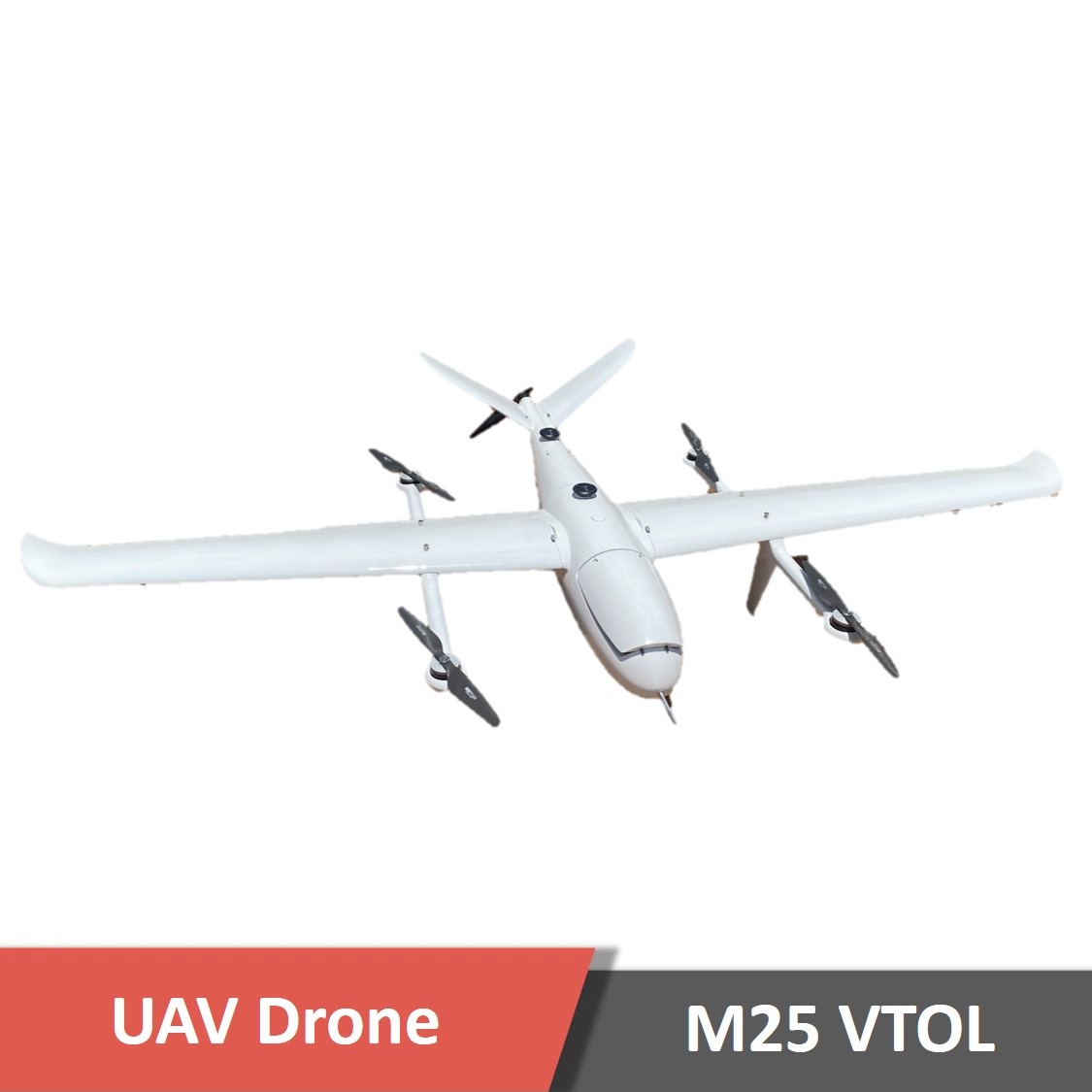 M25 1 - vtol drone,long endurance,fixedwing uav,t-tail,t-tail drone,cargo drone,wind resistance,detachable load,detachable payload,mapping drone,surveying drone,fixed-wing uav - motionew - 3