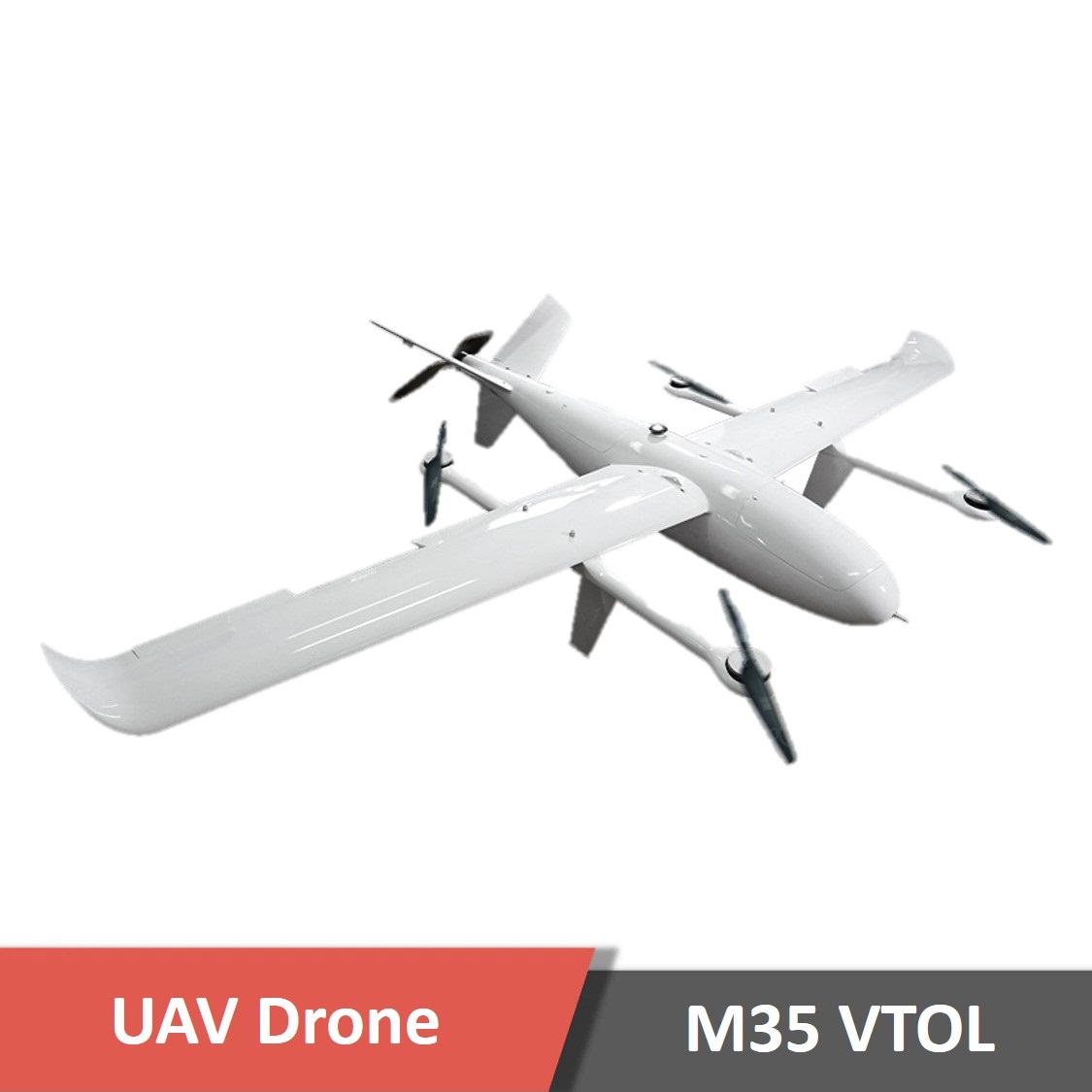 M35 1 - vtol drone,long endurance,fixedwing uav,t-tail,t-tail drone,cargo drone,wind resistance,detachable load,detachable payload,mapping drone,surveying drone,fixed-wing uav - motionew - 3