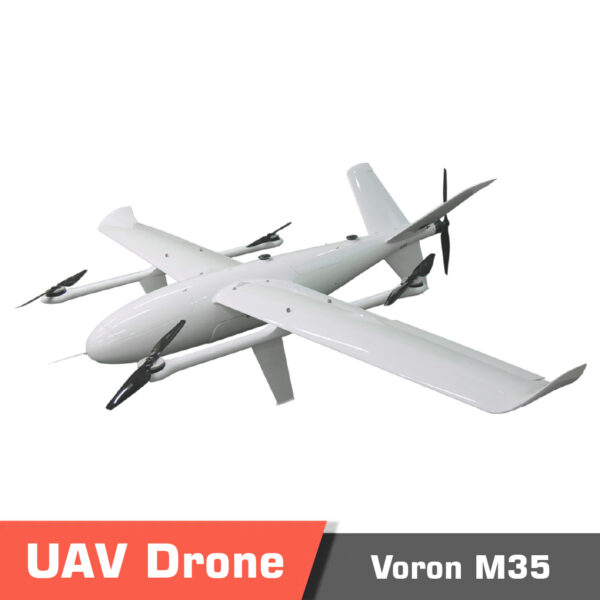 M35 main1 1 - vtol drone, long endurance, fixedwing uav, v-tail, v-tail drone, cargo drone, wind resistance, detachable load, detachable payload, mapping drone, surveying drone, fixed-wing uav - motionew - 3