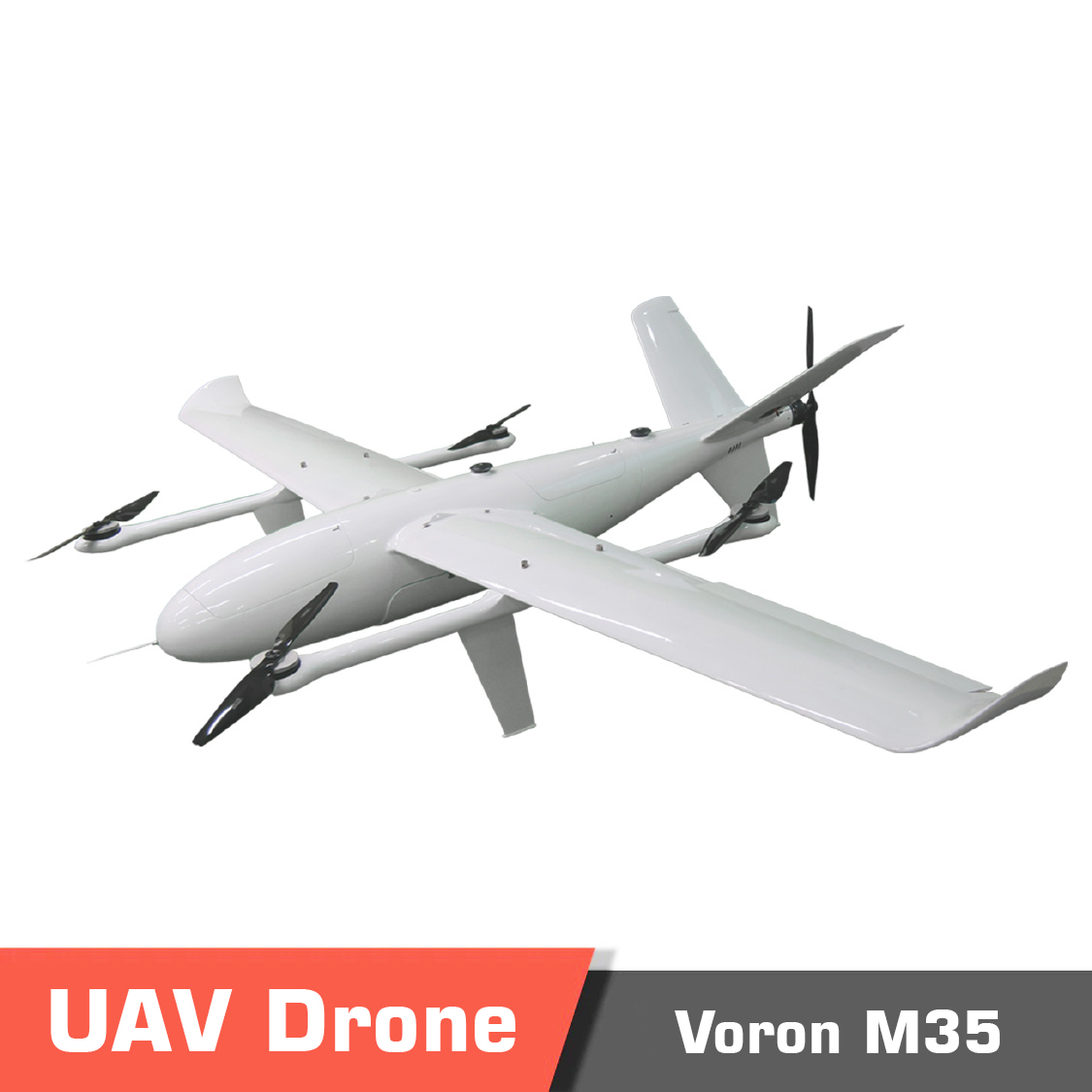 løn salat golf VTOL Drone Voron M35, Long Endurance, Heavy Payload Fixed-Wing - MotioNew