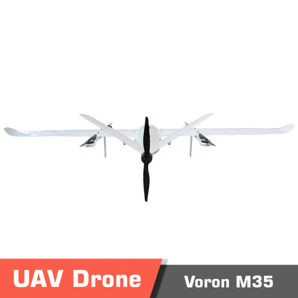 M35 main3 1 - vtol drone, long endurance, fixedwing uav, v-tail, v-tail drone, cargo drone, wind resistance, detachable load, detachable payload, mapping drone, surveying drone, fixed-wing uav - motionew - 5