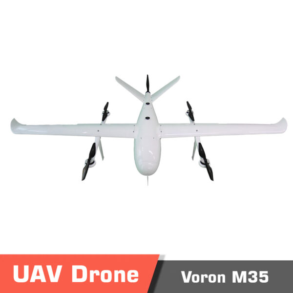 M35 main4 1 - vtol drone, long endurance, fixedwing uav, v-tail, v-tail drone, cargo drone, wind resistance, detachable load, detachable payload, mapping drone, surveying drone, fixed-wing uav - motionew - 6