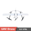 Vfly 1 1 - vtol drone, long endurance, fixed-wing uav, v-tail, detachable load, detachable payload, cargo drone, mapping drone, surveying drone, wind resistance, fixedwing uav, v-tail drone - motionew - 1