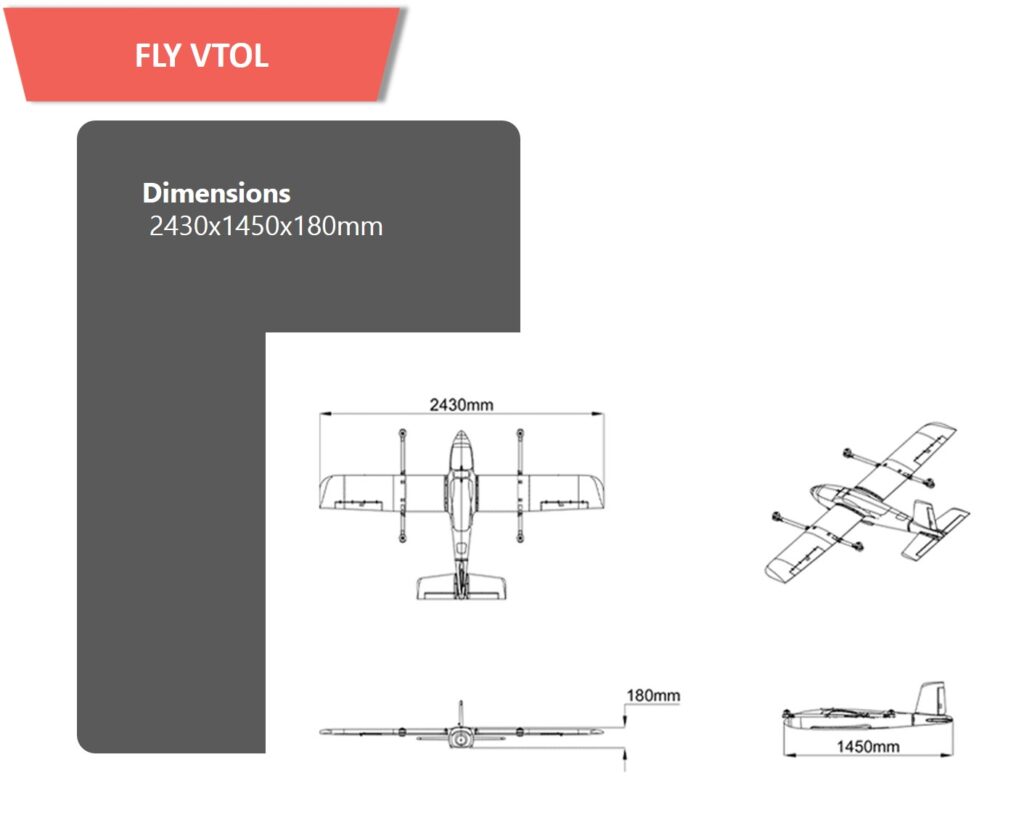 Mapping drone uav vtol