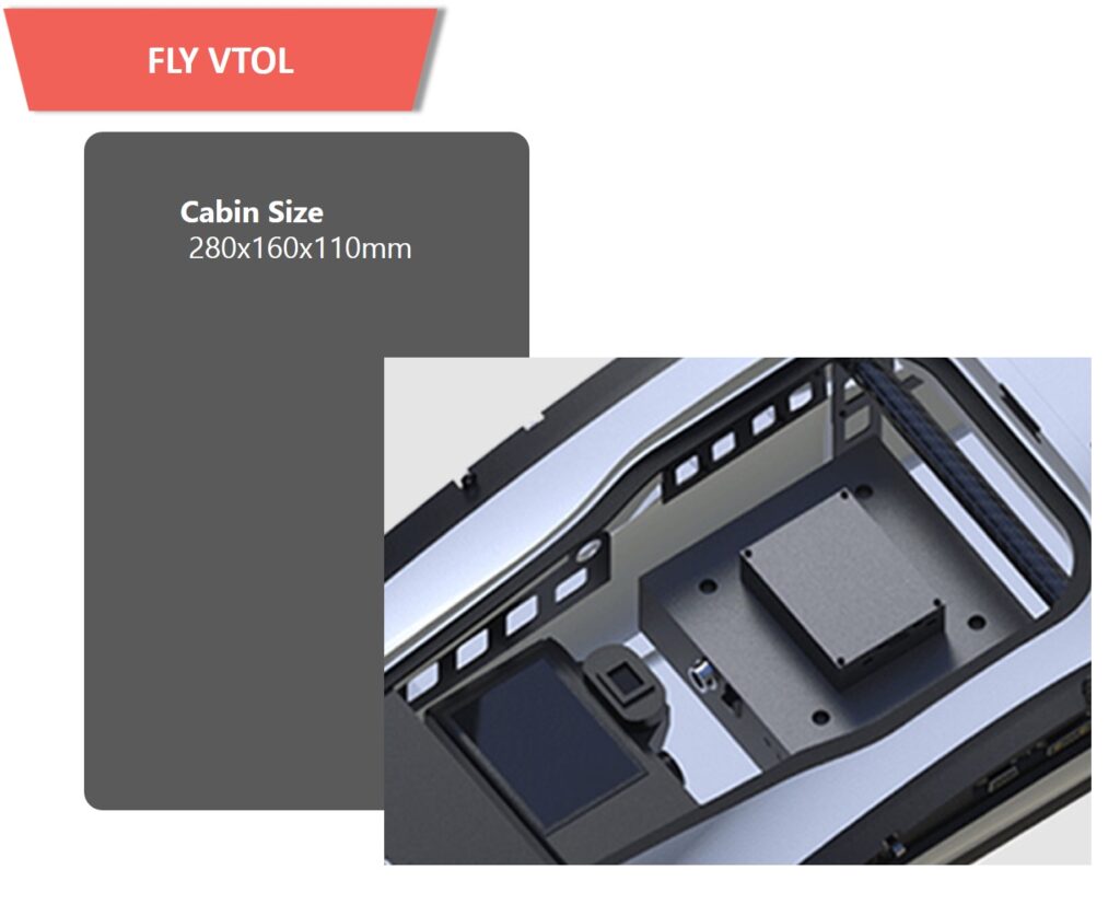 Long range fly vtol drone