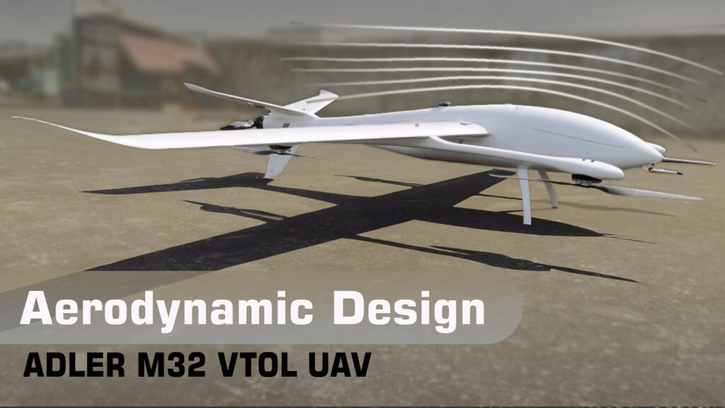 3 - m32 vtol uav, long endurance, heavy payload, fixedwing uav, surveying drone, v-tail, v-tail drone, cargo drone, mapping drone, detachable load, detachable payload, large payload, spacious payload, wind resistant, fixed-wing uav, curved winglets - motionew - 1