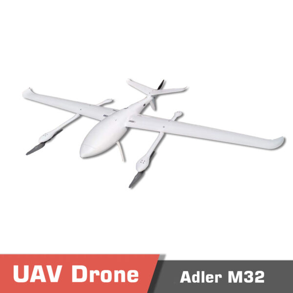 M32 3 2 - vtol drone, long endurance, fixed-wing uav, v-tail, detachable load, detachable payload, cargo drone, mapping drone, surveying drone, wind resistance, fixedwing uav, v-tail drone - motionew - 5