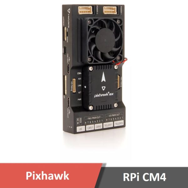 Rpicm4 1 - holybro pixhawk rpi cm4, pixhawk 6x, uav flight controller, holybro, fmuv6, autopilot, pixhawk flight controller, pixhawk cube, holybro pixhawk, raspberry pi compute module 4, raspberry pi cm4 - motionew - 3