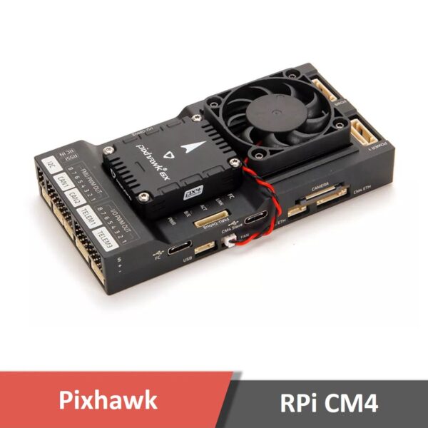 Rpicm4 3 - holybro pixhawk rpi cm4, pixhawk 6x, uav flight controller, holybro, fmuv6, autopilot, pixhawk flight controller, pixhawk cube, holybro pixhawk, raspberry pi compute module 4, raspberry pi cm4 - motionew - 5