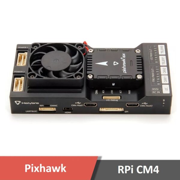 Rpicm4 4 - holybro pixhawk rpi cm4, pixhawk 6x, uav flight controller, holybro, fmuv6, autopilot, pixhawk flight controller, pixhawk cube, holybro pixhawk, raspberry pi compute module 4, raspberry pi cm4 - motionew - 6