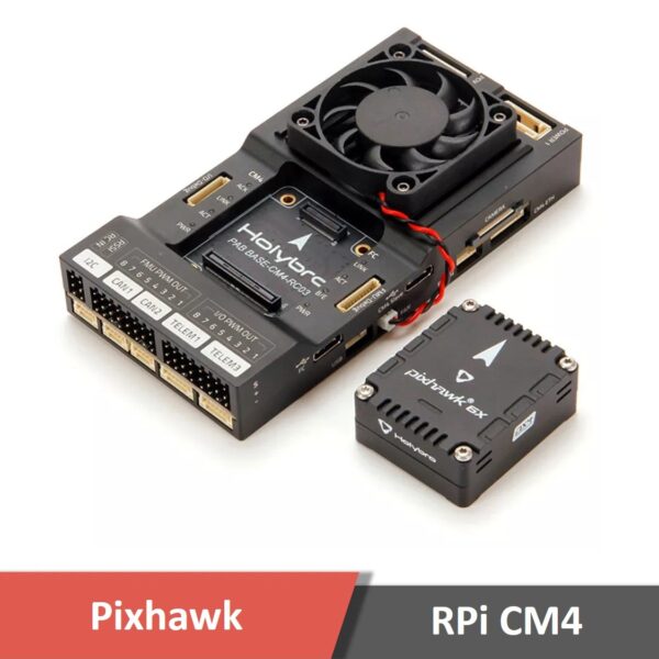 Rpicm4 6 - holybro pixhawk rpi cm4, pixhawk 6x, uav flight controller, holybro, fmuv6, autopilot, pixhawk flight controller, pixhawk cube, holybro pixhawk, raspberry pi compute module 4, raspberry pi cm4 - motionew - 8