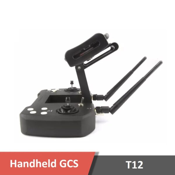 T10 3 - handheld ground control station,ground control station,gcs,radio control,video transmission,control system,data transmission,2. 4ghz,t12 handheld ground control station - motionew - 4